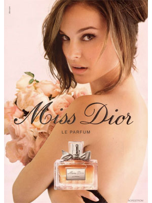 Natalie Portman Miss Dior Perfume