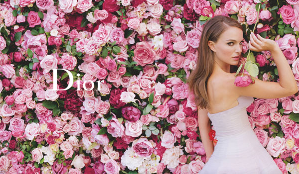 Natalie Portman Dior Miss Dior perfume celebrity endorsement ads