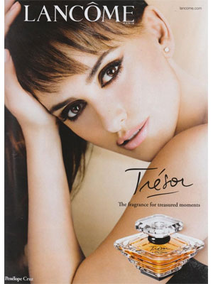 Penelope Cruz for Tresor Perfume Lancome