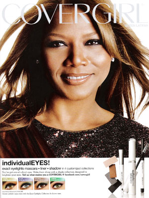 Queen Latifah CoverGirl Eye Makeup