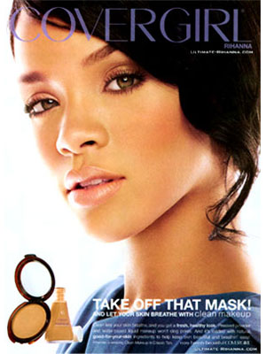 rihanna cover girl. Rihanna, CoverGirl Makeup -