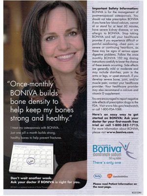 Sally Field for Boniva