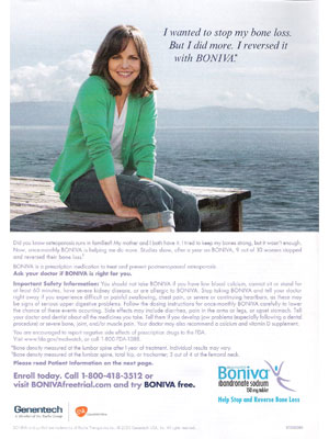 Sally Field for Boniva