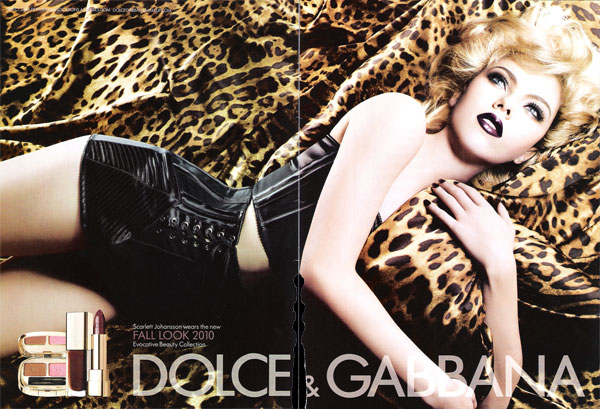 Scarlett Johansson for Dolce and Gabbana