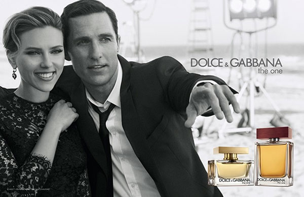 Scarlett Johansson Dolce & Gabbana celebrity fragrance ads