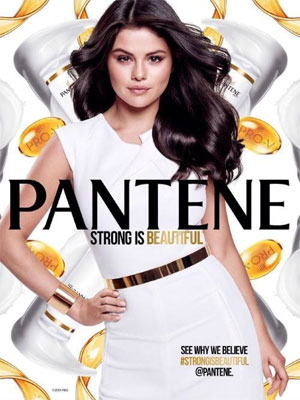 Selena Gomez for Pantene Haircare