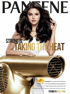 Selena Gomez Pantene - Strong is Taking the Heat ad