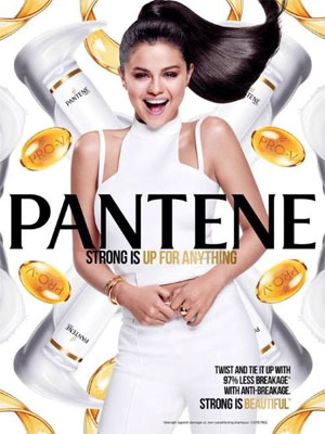 Selena Gomez Pantene Ad