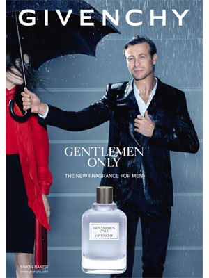 Simon Baker Givenchy celebrity endorsement ads