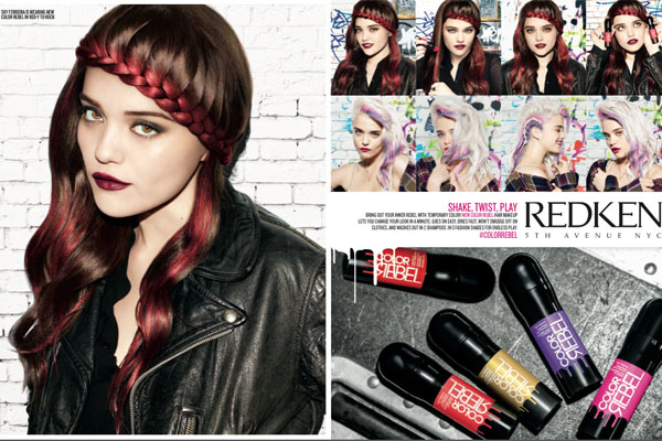 Sky Ferreira Redken Ad Endorsement