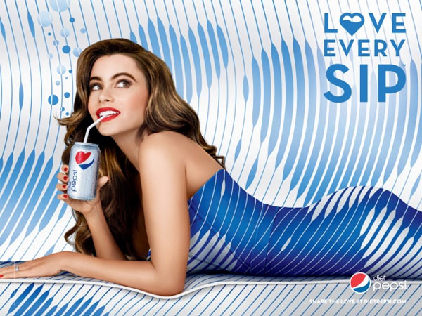 Sofia Vergara Pepsi 2013 celebrity endorsements