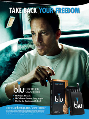 Stephen Dorff Blu Cigs