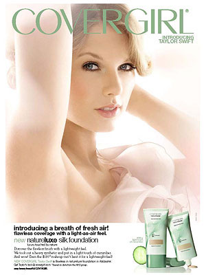 Taylor Swift for CoverGirl cosmetics
