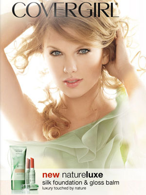 Taylor Swift CoverGirl Ads