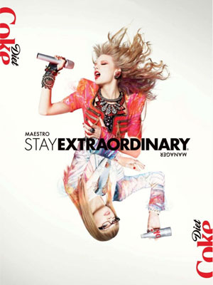 Taylor Swift Diet Coke celebrity endorsement ads