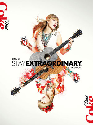 Taylor Swift for Diet Coke