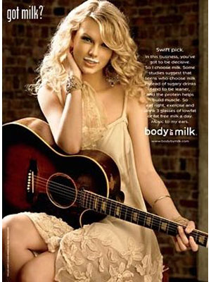 Taylor Swift Got Milk?