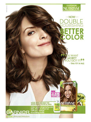 Tina Fey Garnier Ad