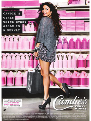 Vanessa Hudgens Candies celebrity endorsement ads