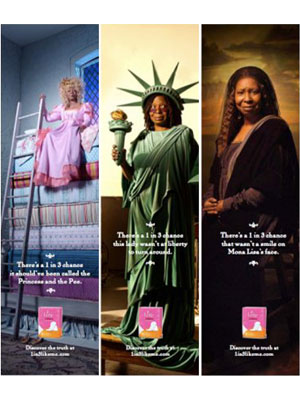 Whoopi Goldberg for Poise