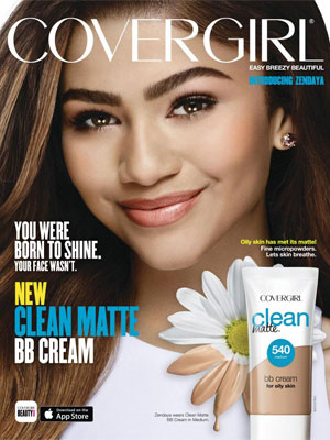 Zendaya CoverGirl Ad