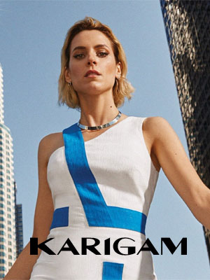 Maggie Civantos House of Karigam Spring Summer 2020