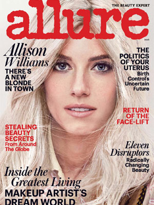 Allison Williams Allure Magazine March 2017