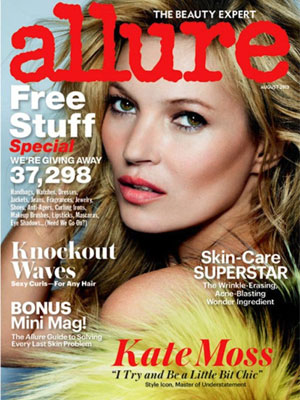 Kate Moss Allure Magazine August 2013