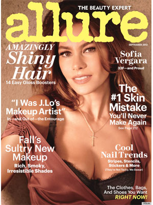 Sofia Vergara Allure Magazine September 2012