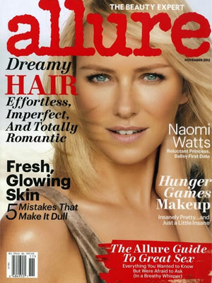 Naomi Watts Allure Magazine November 2013