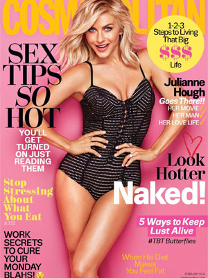 Julianne Hough Cosmopolitan Magazine February 2016