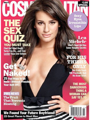 Lea Michele Cosmopolitan Magazine March 2011