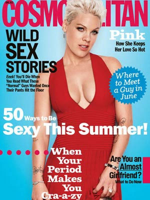 Pink Cosmopolitan Magazine June 2012
