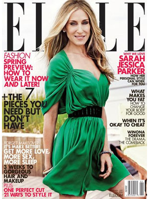 Sarah Jessica Parker Elle, January 2011