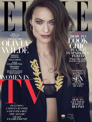 Olivia Wilde Elle Magazine February 2016