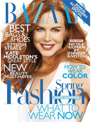 Nicole Kidman Harper's Bazaar February 2011