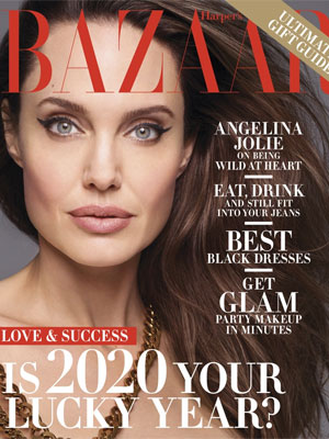 Angelina Jolie Harper's Bazaar December 2019 / January 2020