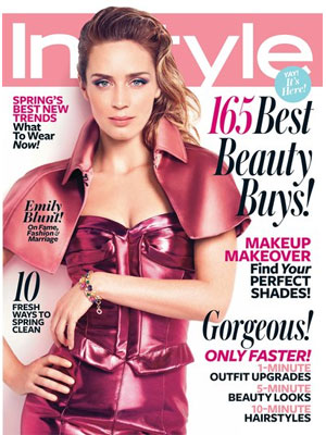 Emily Blunt InStyle Magazine May 2013
