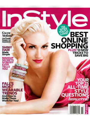 Gwen Stefani InStyle Magazine November 2011
