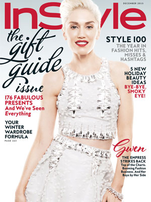 Gwen Stefani InStyle Magazine December 2015