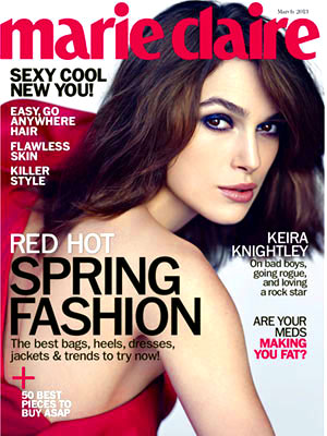 Keira Knightley Marie Claire March 2013