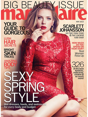 Scarlett Johansson Marie Claire Magazine May 2013