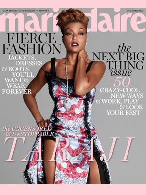 Taraji P Henson Marie Claire Magazine Oct 2017