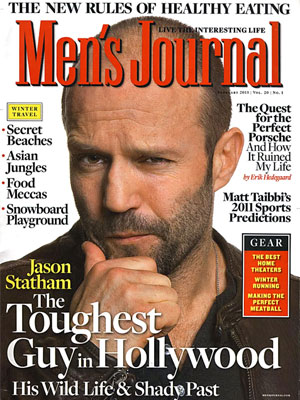 Men's Journal February 2011 - Jason Statham