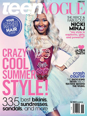 Nicki Minaj Teen Vogue Magazine July 2013