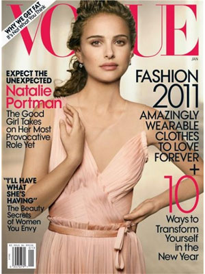 Natalie Portman Vogue, January 2011