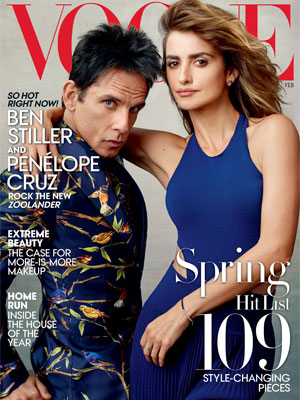 Penelope Cruz Vogue Magazine February 2016